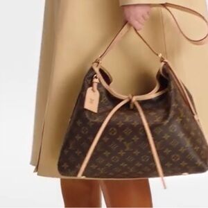 Louis Vuitton Brown Monogram Tote CarryAll MM